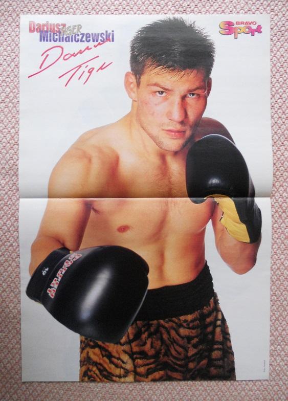 постер А3 бокс Міхальчевскі (Польща) /Dariusz Michalczewski,Poland boxing poster