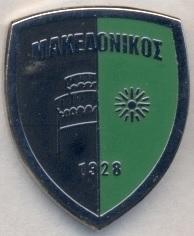 футбол.клуб Македонікос (Греція) ЕМАЛЬ /Makedonikos FC,Greece football pin badge