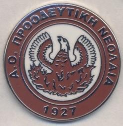 футбол.клуб Проодефтікі (Греція) ЕМАЛЬ /Proodeftiki FC,Greece football pin badge