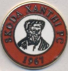 футбол.клуб Шкода Ксанті (Греція)1 ЕМАЛЬ /Skoda Xanthi,Greece football pin badge