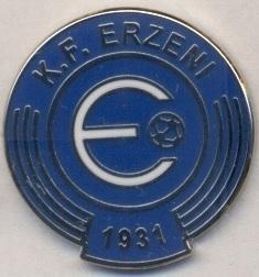 футбол.клуб Ерзені (Албанія)2 ЕМАЛЬ /KF Erzeni Shijak,Albania football pin badge