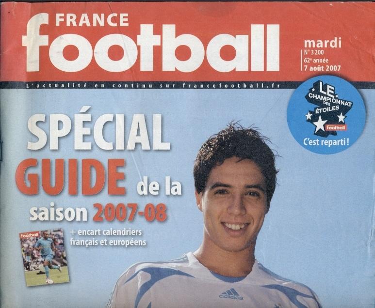 Франція, чемп-т 2007-08, спецвидання France Football Guide championnat Ligue 1-3
