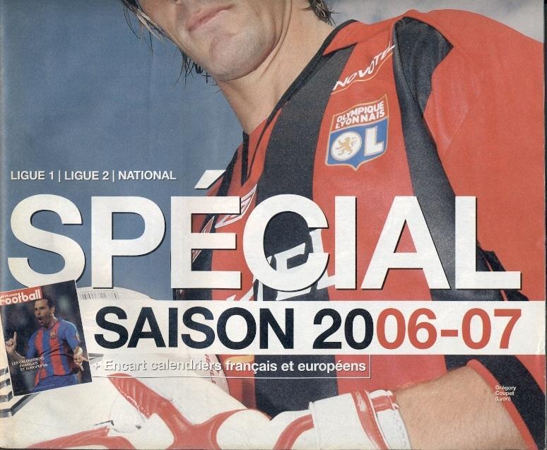 Франція, чемп-т 2006-07, спецвидання France Football Guide championnat Ligue 1-3 1