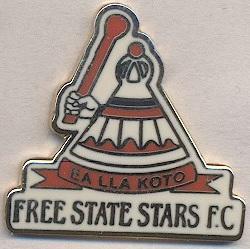 футбол.клуб Фрі Стейт (ПАР) ЕМАЛЬ /Free State Stars FC,South Africa football pin