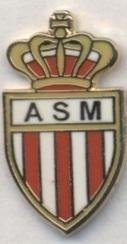 футбол.клуб Монако (Франція)2 ЕМАЛЬ / AS Monaco,France football enamel pin badge