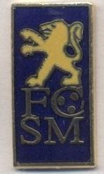футбол.клуб Сошо (Франція)1 ЕМАЛЬ / FC Sochaux, France football enamel pin badge