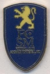 футбол.клуб Сошо (Франція)2 ЕМАЛЬ / FC Sochaux, France football enamel pin badge