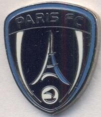 футбол.клуб Париж ФК (Франція)2 ЕМАЛЬ /Paris FC,France football enamel pin badge