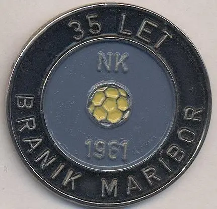 футбол.клуб Марибор (Словенія)1 важмет / NK Maribor, Slovenia football pin badge