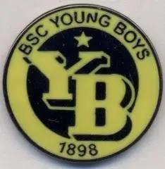 футбол.клуб Янг Бойз (Швейцарія)2 ЕМАЛЬ/Young Boys Bern,Switzerland football pin
