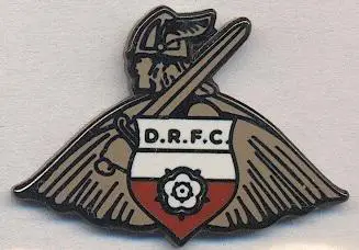 футбол.клуб Донкастер (Англія)2 ЕМАЛЬ / Doncaster Rovers FC,England football pin