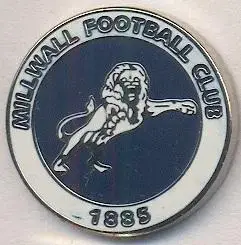 футбольний клуб Міллволл (Англія)3 ЕМАЛЬ /Millwall FC,England football pin badge
