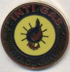 футбольний клуб Інті Газ (Перу) ЕМАЛЬ /Inti Gas Ayacucho,Peru football pin badge