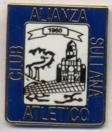 футбол.клуб Альянса Сульяна (Перу) ЕМАЛЬ/Alianza Sullana,Peru football pin badge