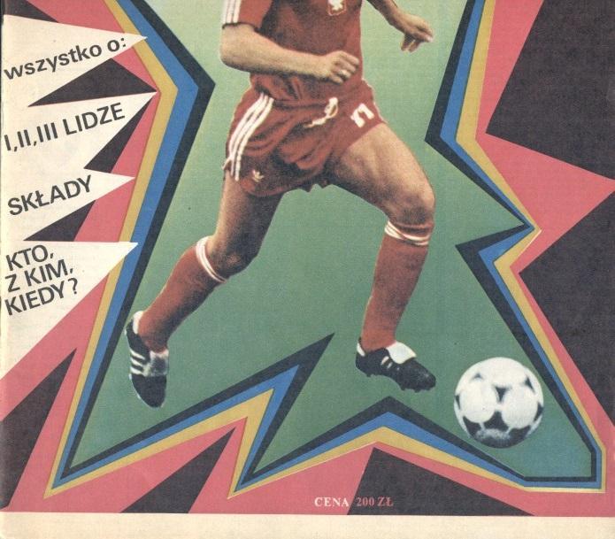 Польща,чемп-т 1985-86,спецвидання Tempo Liga Polska,Poland football season guide 1