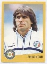 наклейка футбол Бруно Конті (Італія)2 /Bruno Conti,Italy football player sticker