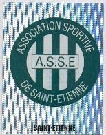 наклейка люмінесц.футбол Сент-Етьєн (Франція) /AS St.Etienne,France logo sticker