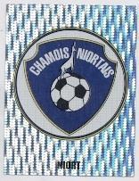 наклейка люмінесцентна футбол Ньйор (Франція) /Chamois Niort,France logo sticker