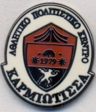 футбол.клуб Карміотісса (Кіпр)2 ЕМАЛЬ /Karmiotissa PFC,Cyprus football pin badge