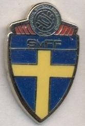 Швеція, федерація футболу,№3 ЕМАЛЬ / Sweden football federation enamel pin badge