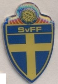 Швеція, федерація футболу, офіц. важмет / Sweden football federation pin badge