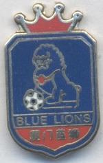 футбольний клуб Сямень (Китай) ЕМАЛЬ /Xiamen Blue Lions,China football pin badge