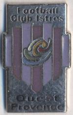 футбольний клуб Істр (Франція) ЕМАЛЬ /FC Istres,France football enamel pin badge