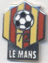 футбольний клуб Ле-Ман (Франція)2 ЕМАЛЬ /Le Mans UC 72,France football pin badge