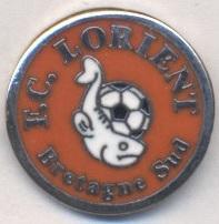футбол.клуб Лор'ян (Франція)3 ЕМАЛЬ /FC Lorient,France football enamel pin badge