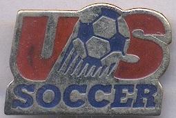 США, федерація футболу, важмет / USA soccer-football federation pin badge
