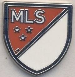 США,футбол(федерація) Прем'єр-ліга-МЛС,ЕМАЛЬ /USA MLS football-soccer league pin