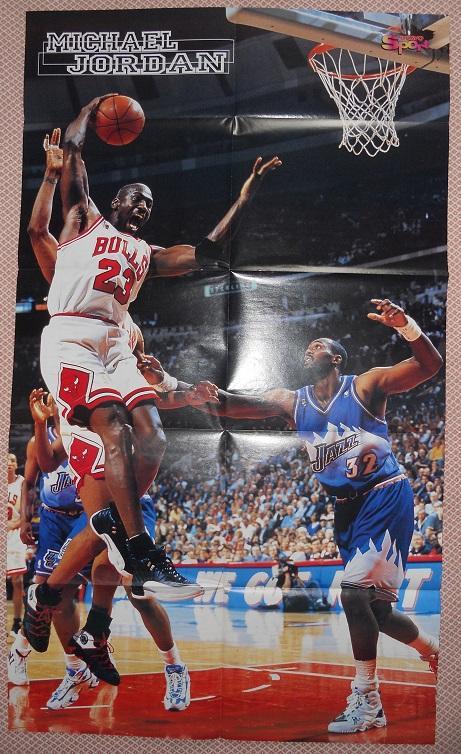 постер А1 баскет М.Джордан 2/футбол зб.Німеччина 1990-ті M.Jordan/Germany poster