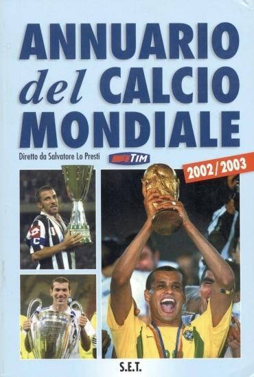 книга Щорічник Світового Футболу 2002-03/Annuario Calcio Mondiale,Football guide