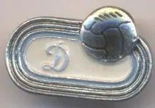 футбольний клуб Динамо Мос. (Рос.) алюміній №4 / Dynamo Mos.,Rus. football badge