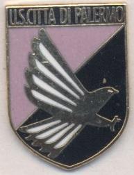 футбол.клуб Палермо (Італія)1 ЕМАЛЬ/US Citta di Palermo,Italy football pin badge