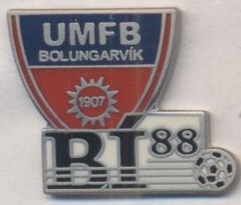 футбол.клуб Болунгарвік (Ісландія) ЕМАЛЬ / UMF Bolungarvik, Iceland football pin