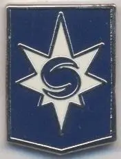 футбол.клуб Стьярнан (Ісландія)2 ЕМАЛЬ / UMF Stjarnan,Iceland football pin badge