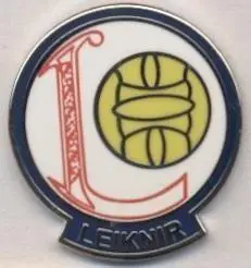 футбол.клуб Лейкнір Р.(Ісландія) ЕМАЛЬ / Leiknir Reykjavik,Iceland football pin