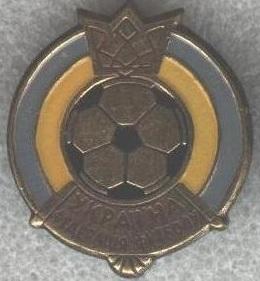 Україна, федерація футболу,1-й знак! важмет / Ukraine football federation badge
