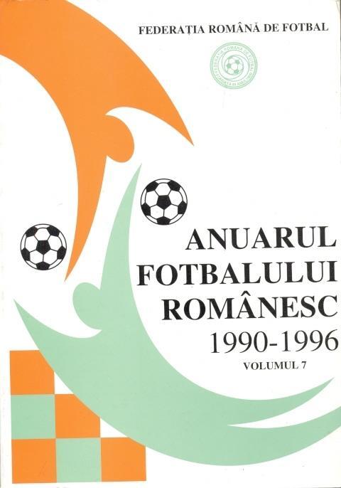 книга Румунія, Футбол, історія 1990-96 / Romania football 1990-96 history book