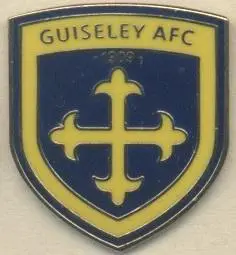футбольний клуб Гайзлі (Англія)2 ЕМАЛЬ / Guiseley AFC,England football pin badge