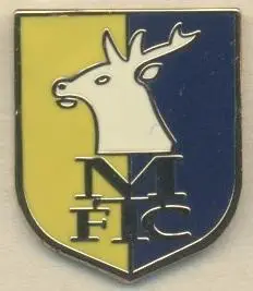 футбол.клуб Менсфілд (Англія) ЕМАЛЬ/Mansfield Town FC,England football pin badge