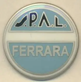футбол.клуб СПАЛ(Італія) ЕМАЛЬ випуклий/SPAL Ferrara,Italy football replica1 pin