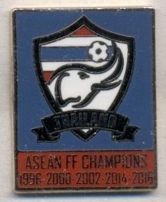 Таїланд, федерація футболу-трофеї ЕМАЛЬ / Thailand football federation pin badge