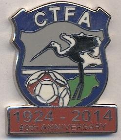 Тайвань,федерація футболу,ювілей90,№4 ЕМАЛЬ/Taiwan football federation pin badge