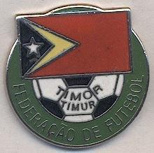 Східний Тимор,федерація футболу1 ЕМАЛЬ/Timor-Leste football federation pin badge
