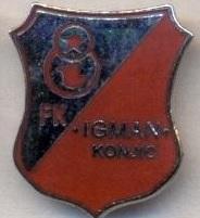 футбол.клуб Ігман Коніц (Боснія)1 ЕМАЛЬ / FK Igman Konjic, Bosnia football badge