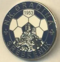 футбол.клуб Градіна Среб.(Боснія)2 ЕМАЛЬ/Gradina Srebrenik,Bosnia football badge