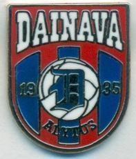 футбол.клуб Дайнава Алітус (Литва)2 ЕМАЛЬ /Dainava Alytus,Lithuania football pin