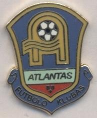 футбол.клуб Атлантас Кла.(Литва)2 ЕМАЛЬ/Atlantas Klaipeda,Lithuania football pin